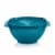 Tupperware Heritage Square Bowl - Mysterious Green Perspective: front