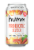 Humm Kombucha® Probiotic Peach Flavored Seltzer Water Cans Perspective: front