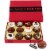 HOLIDAY COOKIES GIFT BASKET | GLUTEN FREE GOURMET CHOCOLATE COVERED COOKIES [12 COUNT] Perspective: front