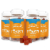 Toast! Immune Support Dietary Supplement, Raspberry, 60 Gummies - 4 Bottle Perspective: front