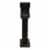 25 Inch Modern Indoor Black Speaker Stand for large & Small Speakers Perspective: front