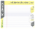 Foldmade Half Sheet Line/Dot Stickies Perspective: front