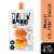 Dally™ Zero-Sugar Peach Gel Fruit Snack Pouch Perspective: front