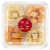 Upper Cut Assorted Colby Jack Pepper Jack Swiss and Mild Cheddar Cheese Cube Tray Perspective: front