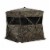 Rhino Blinds R150 Durable 3 Person Outside Game Hunting Ground Blind, Mossy Oak Perspective: front