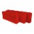 Occasionall Designer Red Paper Gift Wrap Bags with Handles Solid Colors Bulk 12Pack 7.5x3.5x9 Perspective: front