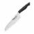 Ergo Chef Prodigy 7" Stamped Santoku w/ TPR Grip Handle Perspective: front