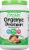 Orgain Plant Based Powder Chocolate Peanut Butter Organic Protein Perspective: front