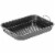 Non-Stick Carbon Steel Roasting Pan with Rack, Flat Rack Perspective: front