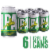 Lakewood Brewing Co. IPA Craft Beer Cans Perspective: front