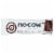 no cow Chocolate Fudge Brownie Protein Bar Perspective: front