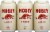 Avondale Brewing Mosey Lager Amber Beer Perspective: front
