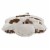Pillow Pets Sweet Chocolate Milkshake Scented Cow Plush Toy Perspective: front