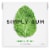 Simply Gum Natural Peppermint Flavor Chewing Gum Perspective: front