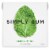 Simply Gum Natural Peppermint Flavor Chewing Gum Perspective: front