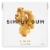 Simply Gum Natural Ginger Chewing Gum Perspective: front