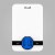 Escali Ciro White Digital Scale Perspective: front