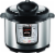 Instant Pot® Lux Stainless Steel 6-in-1 Programmable Pressure Cooker - Silver/Black Perspective: front