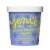 Jeni's Lemon & Blueberry Parfait Ice Cream Perspective: front