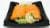 Yummi Sushi Jumbo Nigiri Salmon Combo Perspective: front