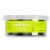 U-Konserve Round Medium Stainless Steel Container - Clear Perspective: front