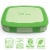 Bentgo Kids Chidrens Leak Proof Lunch Box - Green Perspective: front
