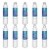 Samsung DA29-00020B 10PK Refrigerator Water Filter Compatible by BlueFall Perspective: front