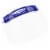 Parasol Kids Blue Face Shields with Elastic Foam Band Perspective: front