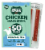 Mighty Spark® Original Sea Salt & Pepper Chicken Snack Sticks Perspective: front