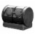 Good Ideas Compost Wizard Outdoor Garden Dual Tumbler Compost Container, Black Perspective: front