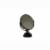 ORE International 5.5  Metal Make-Up Mirror with x5 magnification in Black Perspective: front