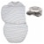 embe Infant Headband And Starter Swaddle Original Bundle Perspective: front