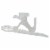 Northlight Set of 75 Ladderless Gutter and Shingle Christmas Light Clips - 3.75 Perspective: front