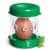 Negg Boiled Egg Peeler -GREEN Perspective: front