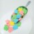Sanded Gummi Chicks gummy sugar sanded Easter Candy 4.4 pounds Perspective: front