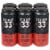 Latitude 33 Blood Orange IPA Beer Cans Perspective: front