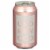 Underwood Rose Bubbles Wine Spritzer Single Can Perspective: front