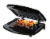 Chefman Compact Electric Contact Grill & Sandwich Maker - Black Perspective: front