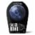 Da Bomb® Bath Galaxy Bomb Black Amber With A Fun Suprise Bath Fizzer Perspective: front