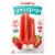 Goodpop Dairy-Free & Fat-Free Strawberry Frozen Pops Perspective: front