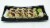 Yummi Sushi Brown Rice Tuna Avocado Roll Perspective: front