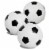 Botabee Toddler Soccer Balls 3 Pack | 4-3/4  Soft Baby Balls Perspective: front