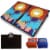 Driveway Games Tailgate Bean Bag Toss Board Cornhole Set w/Carry Bag, Tropical Perspective: front