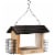 Natures Way Bird Products 6 qt Hopper Feeder with Suet Cages, Cedar Perspective: front