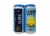 Cheboygan Brewing Blueberry Cream Ale Beer Cans Perspective: front
