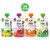 Once Upon a Farm | Organic Fruit & Veggie Blend Baby Sampler | Pack of 24 Perspective: front