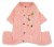 Touchdog Ciesta-Luxe Designer Full Body Thermal Pet Dog Jumpsuit Pajamas Perspective: front