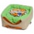 Pet Life PB31GNLG Touchdog Convertible and Reversible Squared 2-in-1 Dog Bed Perspective: front