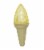 Pet Life Ice Cream Cone Cooling Water Fillable And Freezable Dog Chew And Teether Toy Perspective: front