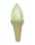 Pet Life Ice Cream Cone Cooling Water Fillable And Freezable Dog Chew And Teether Toy Perspective: front